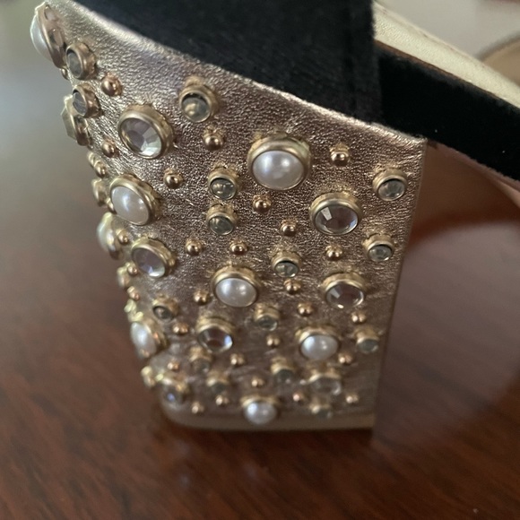 Lilly Pulitzer Amber Lynn Sandal Black - Size 9 - Picture 5 of 7